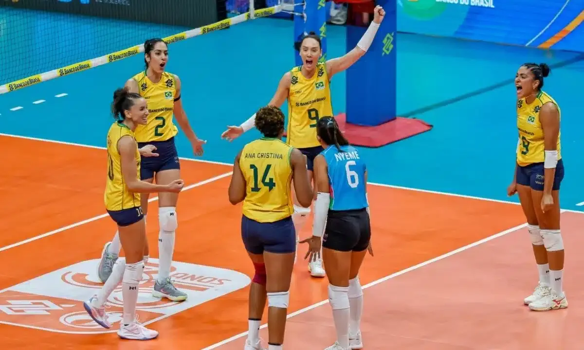 Brasil bate Argentina e garante vaga olímpica no vôlei feminino