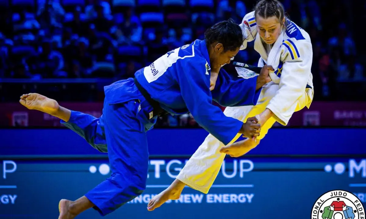 Nauana Silva termina em quinto lugar no Mundial de Judô em Baku