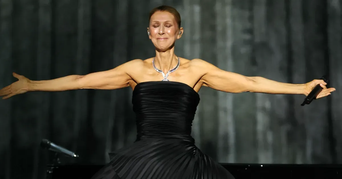 Céline Dion retorna aos palcos após seis anos afastada por doença neurológica