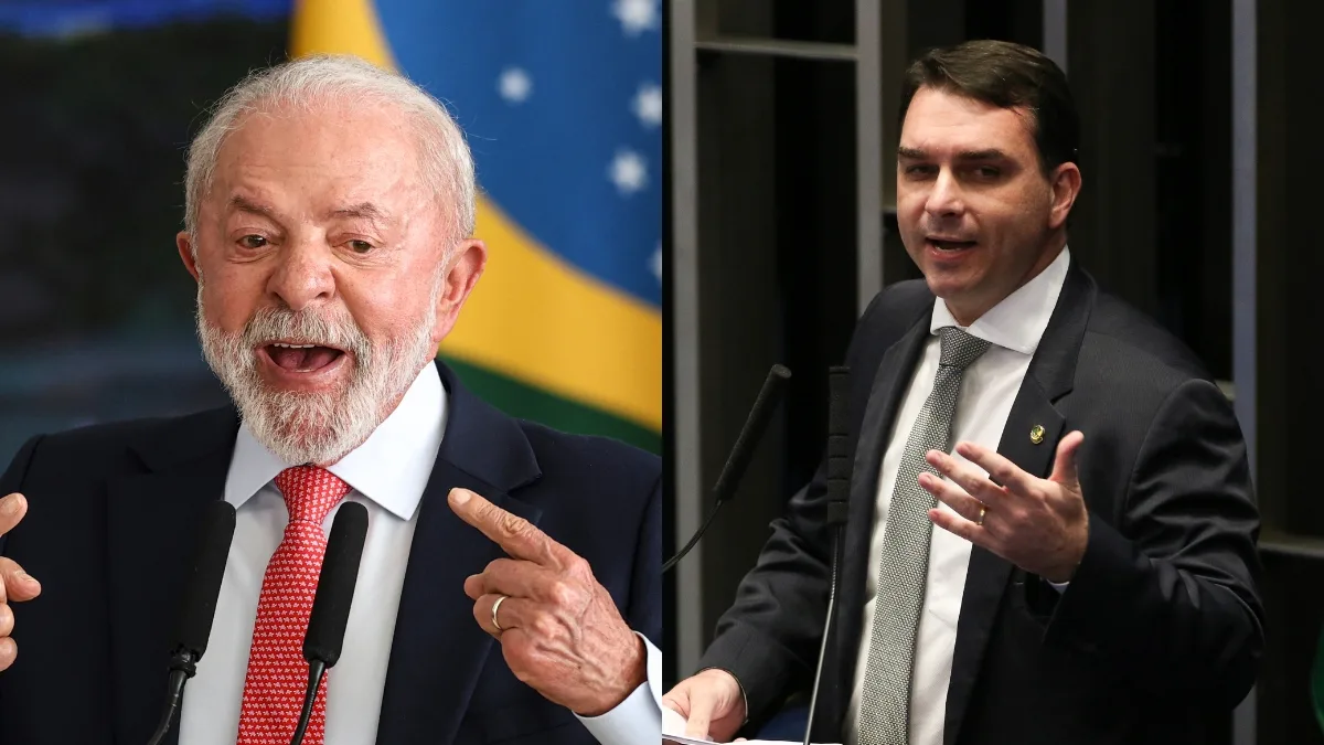 Lula marca 42% e supera Flávio Bolsonaro no 1º turno, diz pesquisa