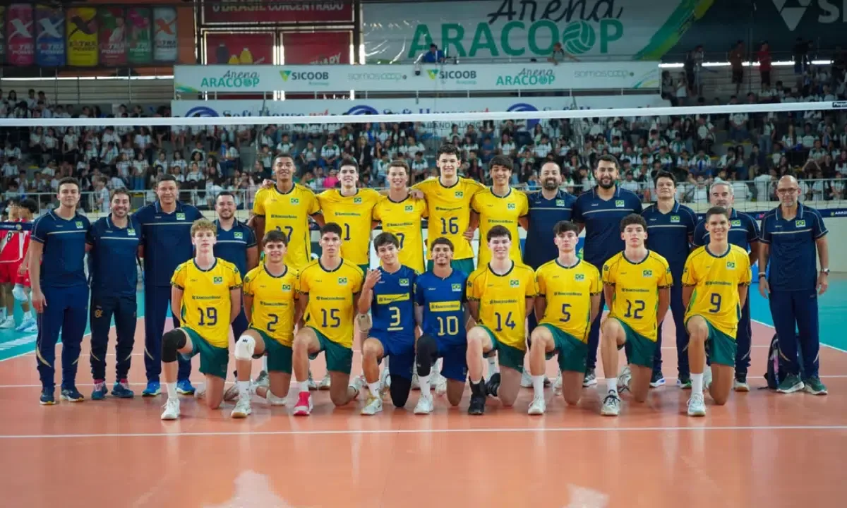 Brasil bate Argentina e leva o Sul-Americano Sub-19 de vôlei