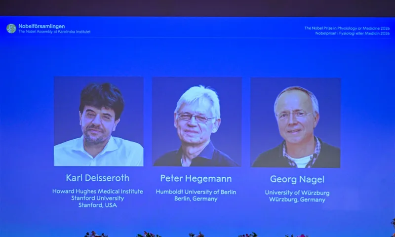 Nobel de Medicina premia três cientistas por avanços na optogenética