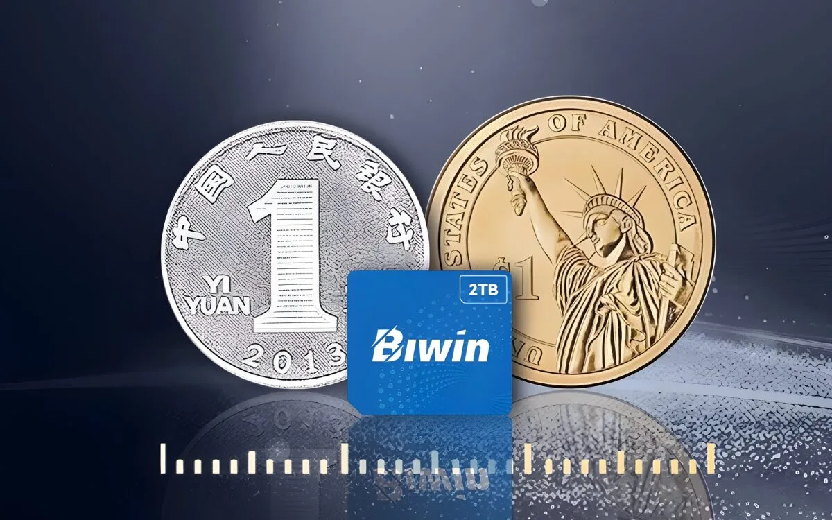 Biwin lança SSD de 2 TB menor que um cartão microSD