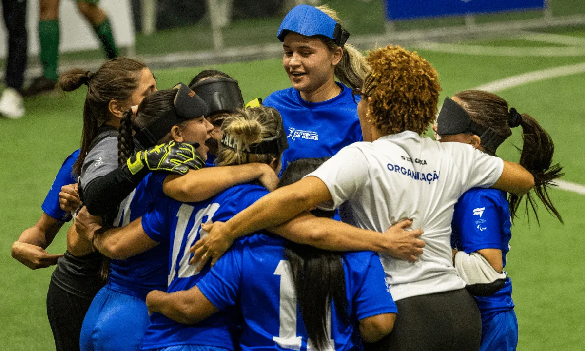 Centro-Norte vence Sul e leva título brasileiro de futebol de cegas
