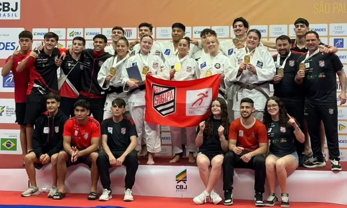 Sogipa vence Flamengo e leva título brasileiro de judô júnior por equipes