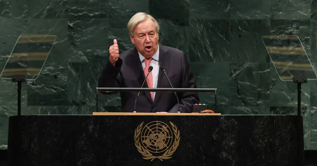 Guterres alerta para risco de “limpeza étnica” na Cisjordânia