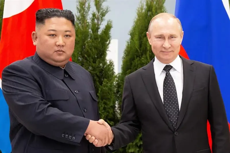 Kim Jong-un promete apoio à Rússia e amplia parceria com Putin