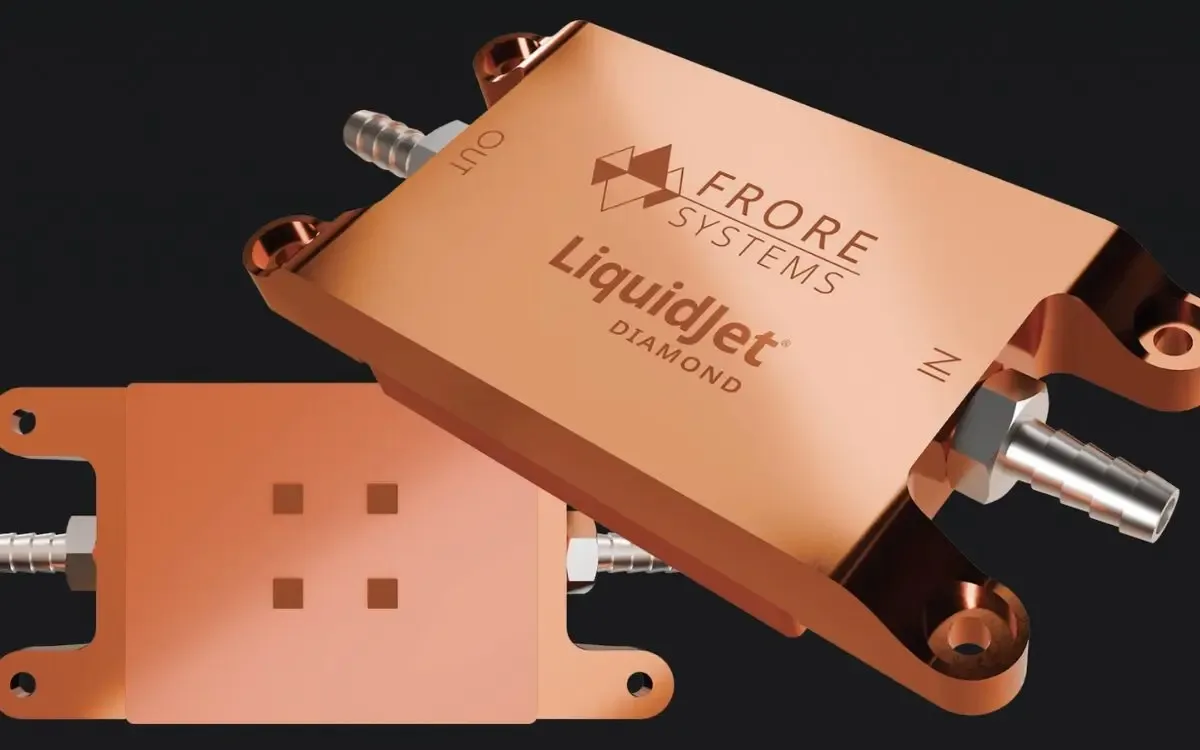 Frore promete mais eficiência para GPUs de IA com coldplate de diamante