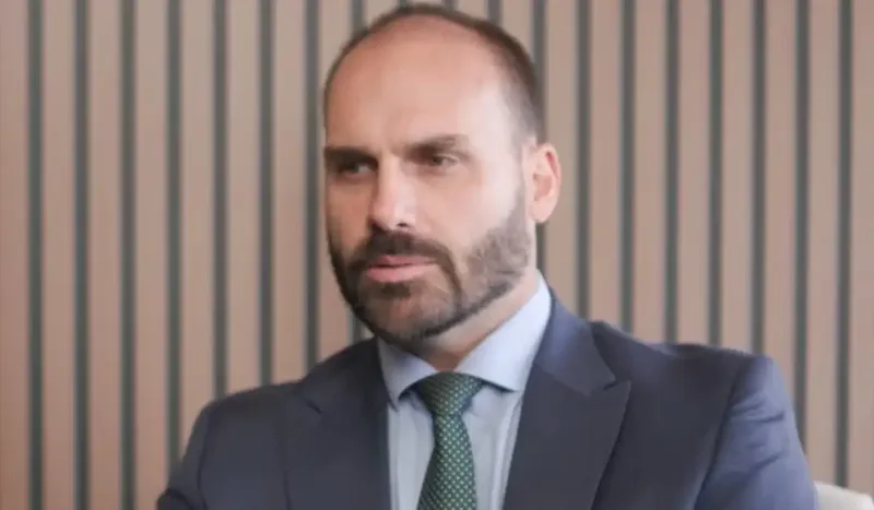 Eduardo Bolsonaro promete levar julgamento de Moraes a autoridades dos EUA