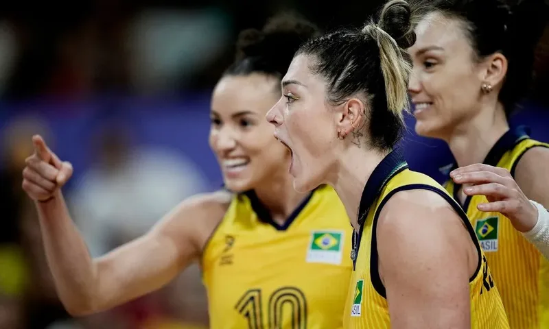 Brasil vence a Venezuela por 3 a 0 na estreia do Sul-Americano de vôlei