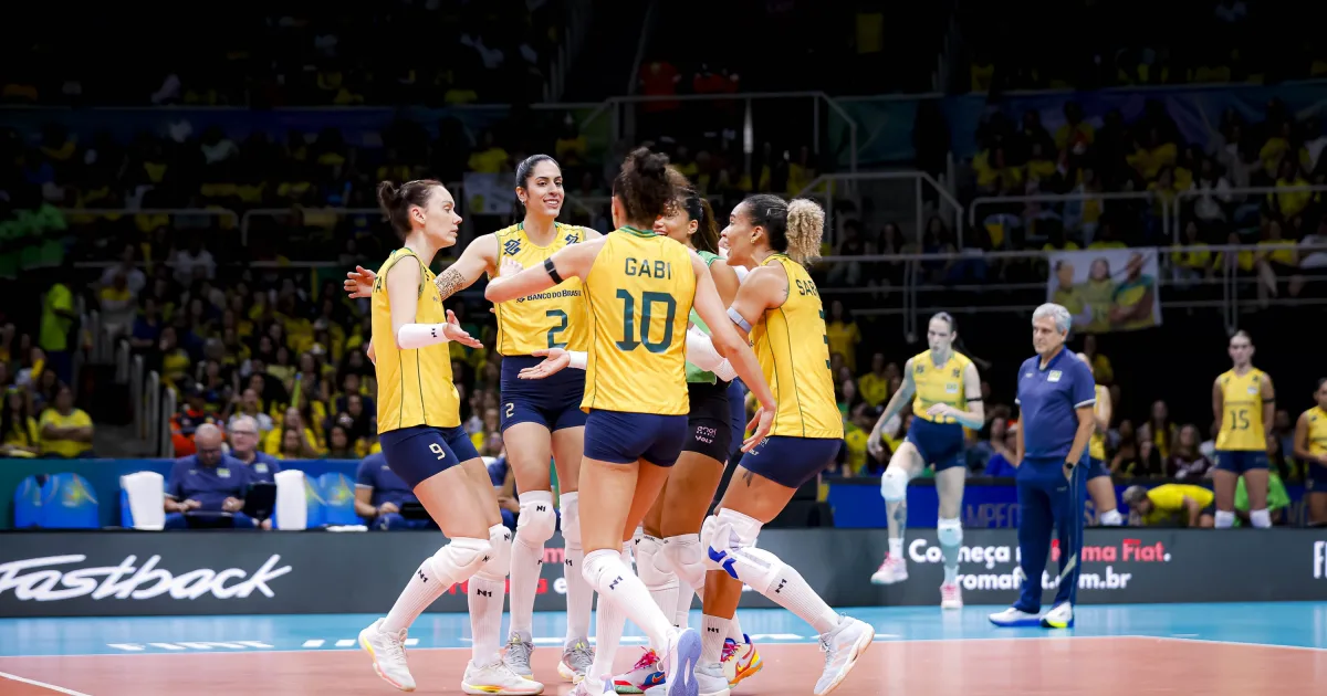 Brasil vence Argentina e confirma vaga no vôlei dos Jogos de 2028