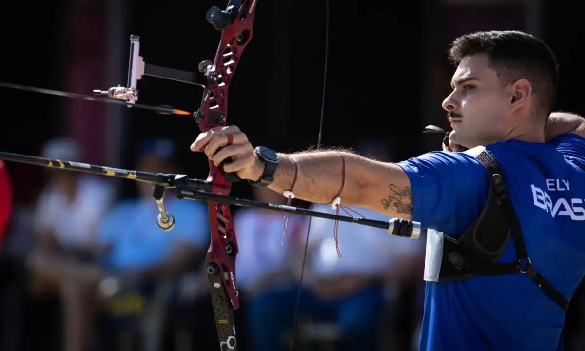 Matheus Ely vira duelo e leva bronze no arco recurvo em Santa Fé