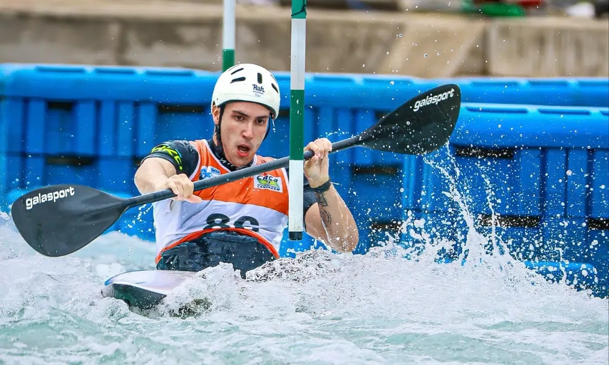 Murillo Sorgetz conquista prata no Kayak Cross em Santa Fe