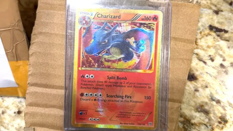 Fã recebe Charizard após comprar carta de Typhlosion por US$ 55