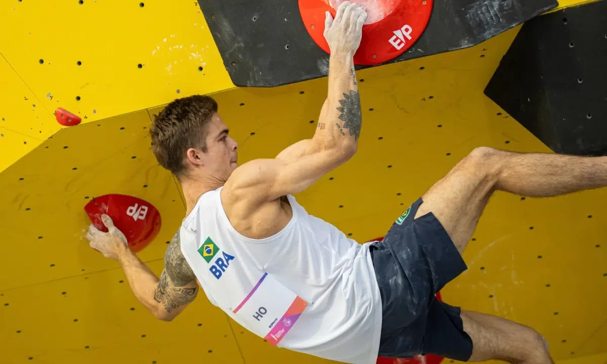 Brasileiros terminam fora do pódio no boulder em Santa Fé-2026