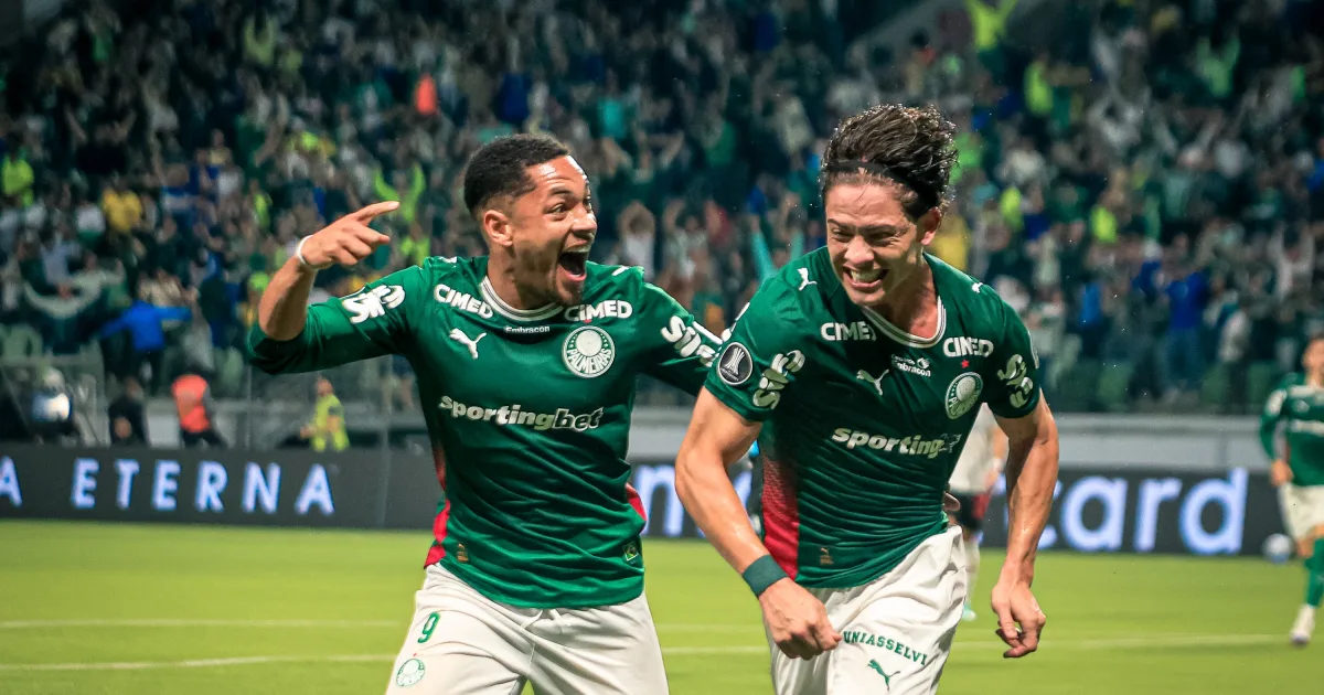 Palmeiras bate LDU por 1 a 0 e joga pelo empate no Equador