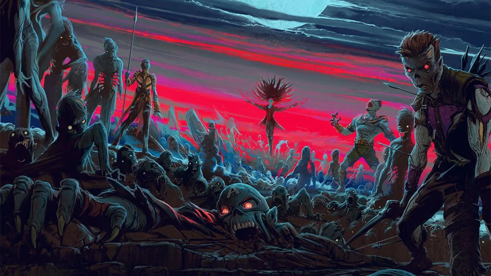 Marvel anuncia três especiais de Halloween de Marvel Zombies até 2029
