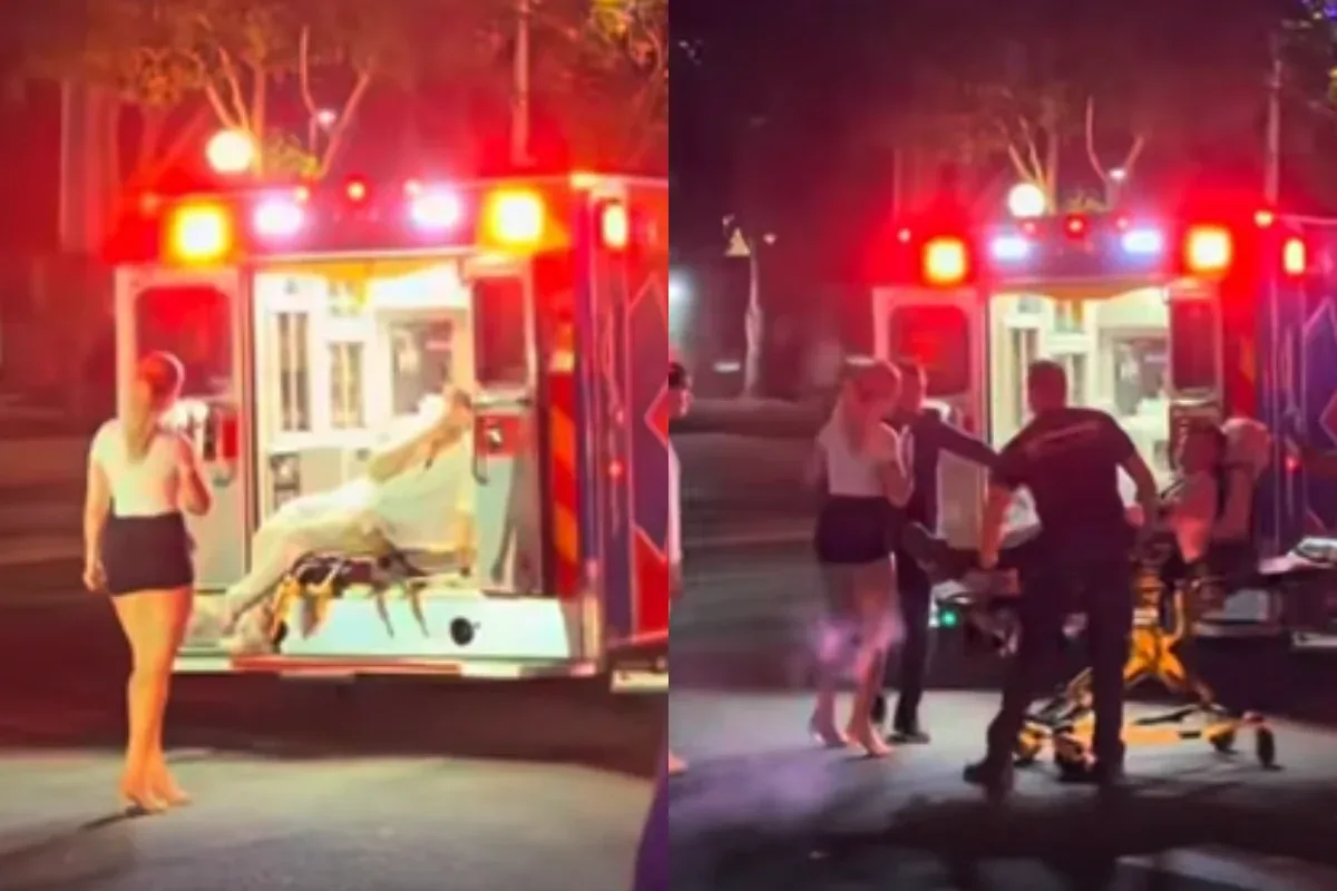 Influenciadores são afastados após bloquearem ambulância em Los Angeles