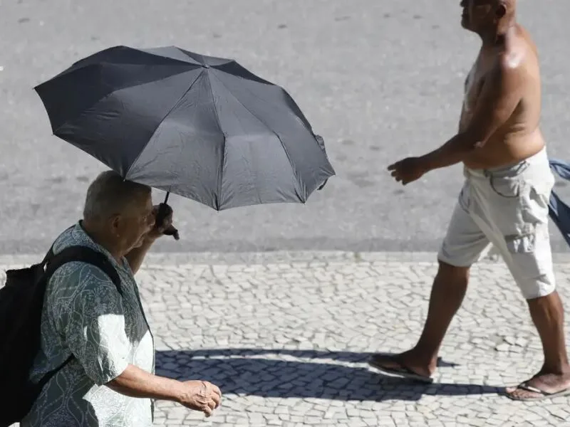 Terça-feira terá calor de até 39 °C e chuva isolada no Nordeste