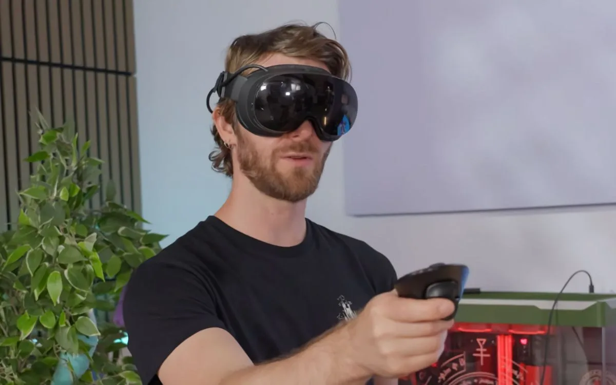 Vídeo removido revela teste e acessórios do headset Steam Frame