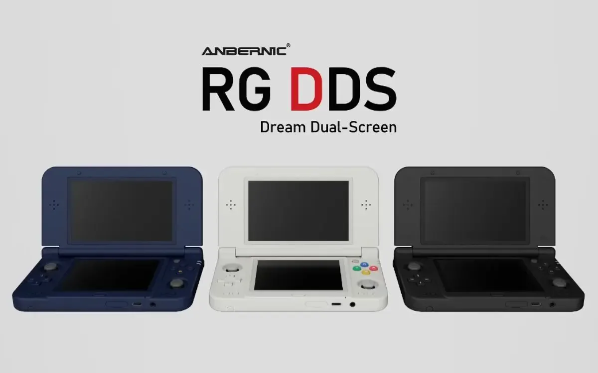 Anbernic anuncia portátil RG DDS com duas telas e chip Snapdragon