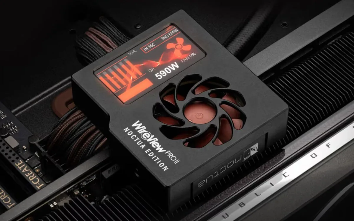 Thermal Grizzly lança WireView Pro II Noctua Edition por € 190