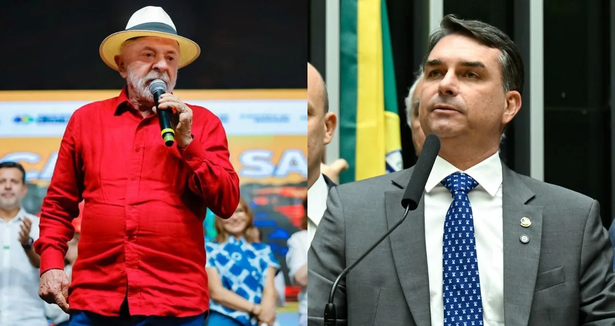 Lula lidera 1º turno, mas Flávio Bolsonaro aparece à frente no 2º, diz Quaest