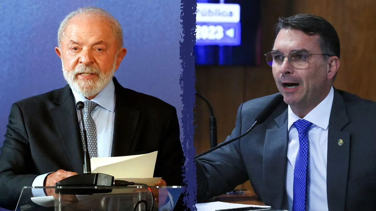 Lula e Flávio têm 45% de rejeição e seguem próximos na disputa presidencial