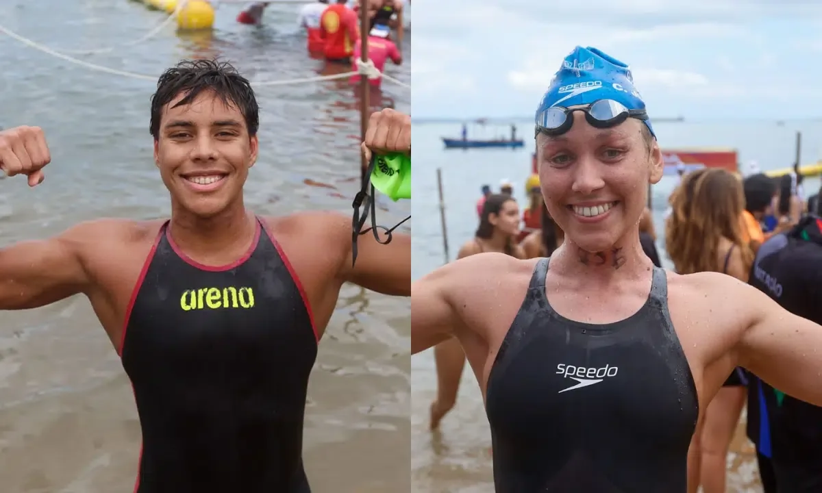 Cibelle vence prova feminina e Arthur leva título masculino em Salvador