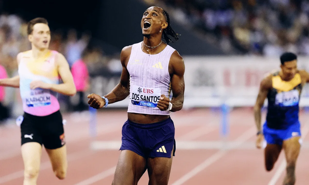 Alison dos Santos estreia como favorito no Ultimate Championships