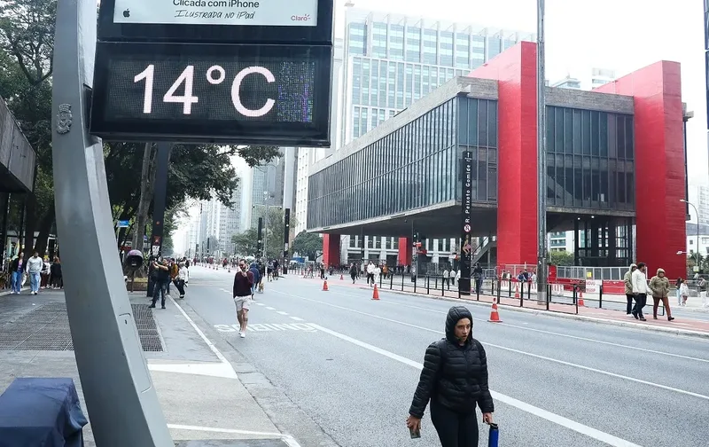 Frio chega a 13,6 °C em São Paulo, mas marca de setembro fica intacta