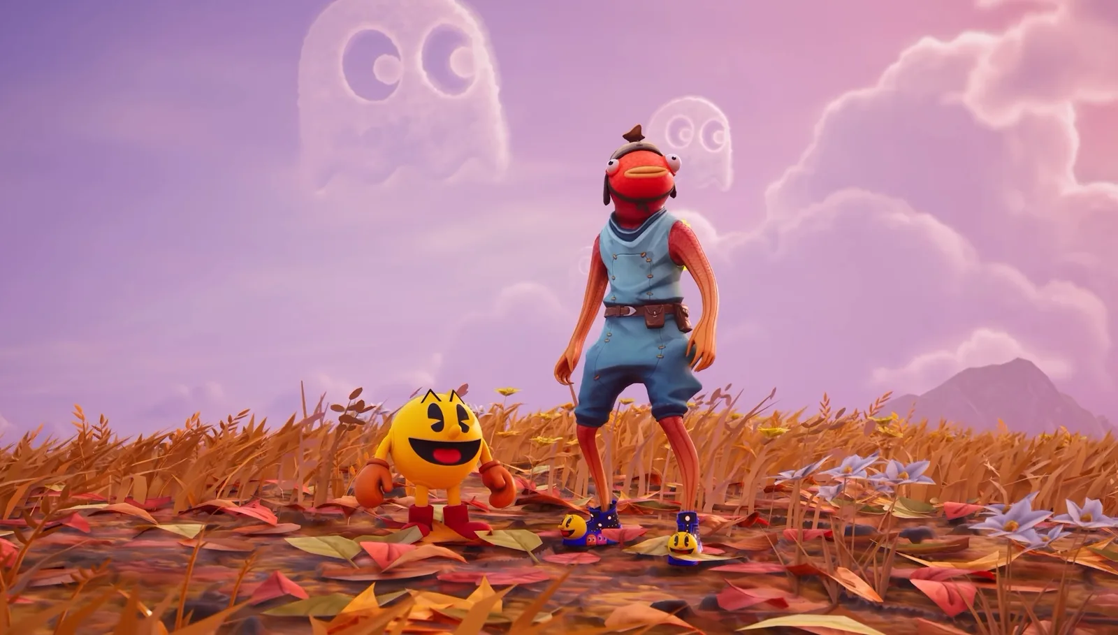 Fortnite recebe Mecha Ghosts e novos itens de PAC-MAN