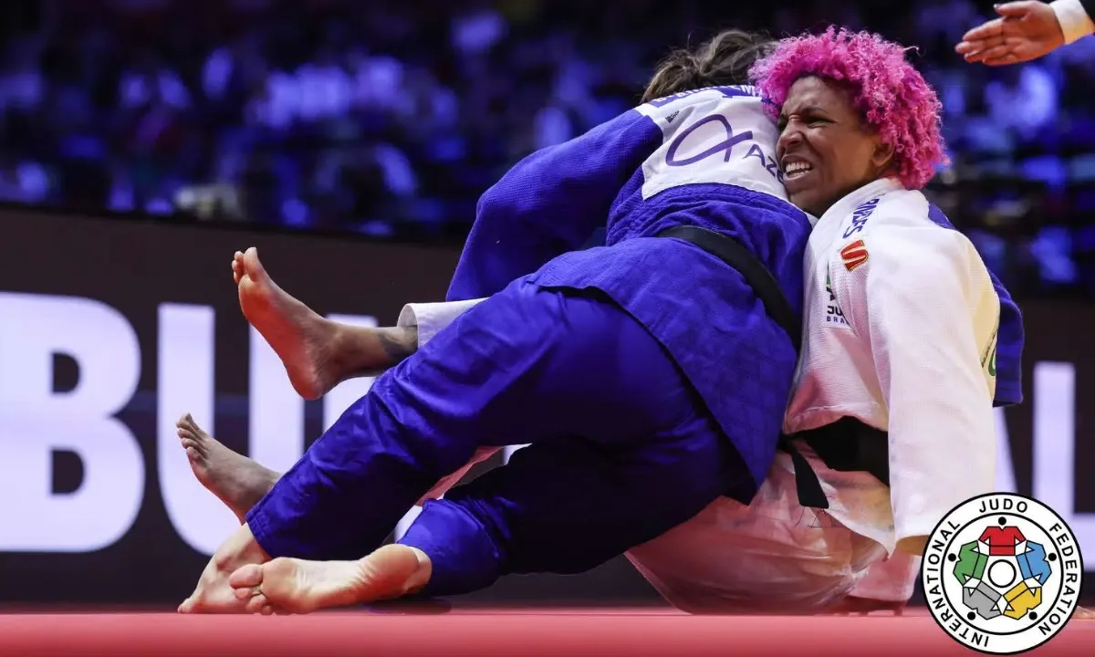 Rafaela Silva e David Lima são eliminados no Mundial de Judô