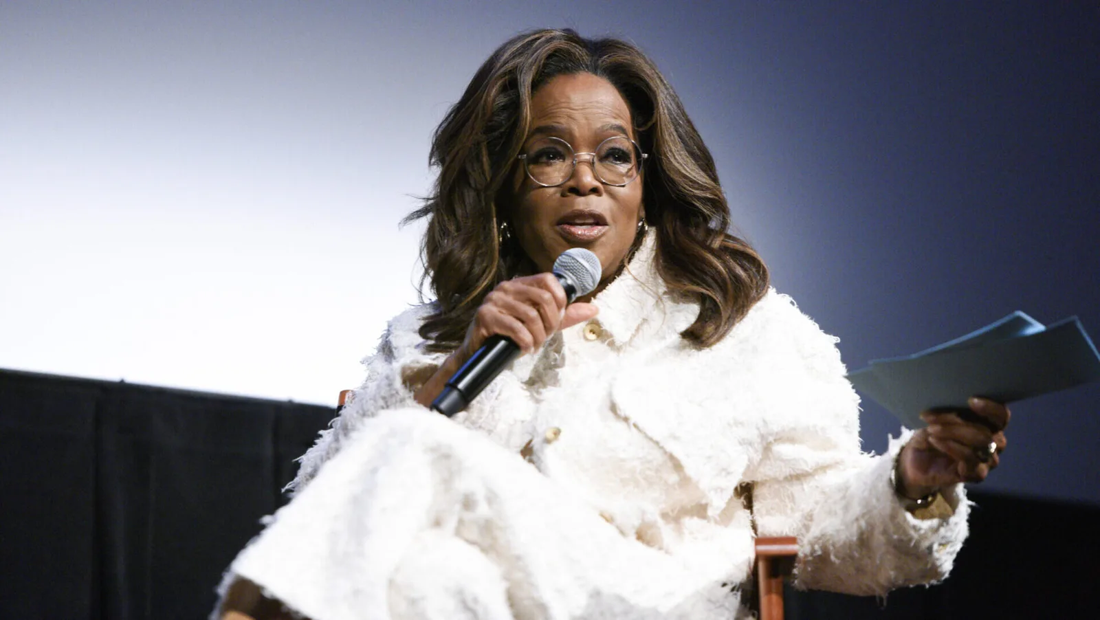 Oprah anuncia experiência imersiva na Sphere, em Las Vegas