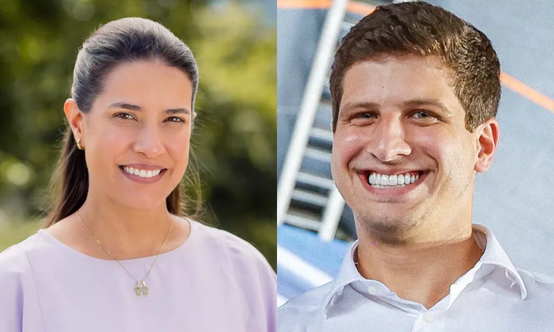 Raquel Lyra e João Campos aparecem tecnicamente empatados em Pernambuco