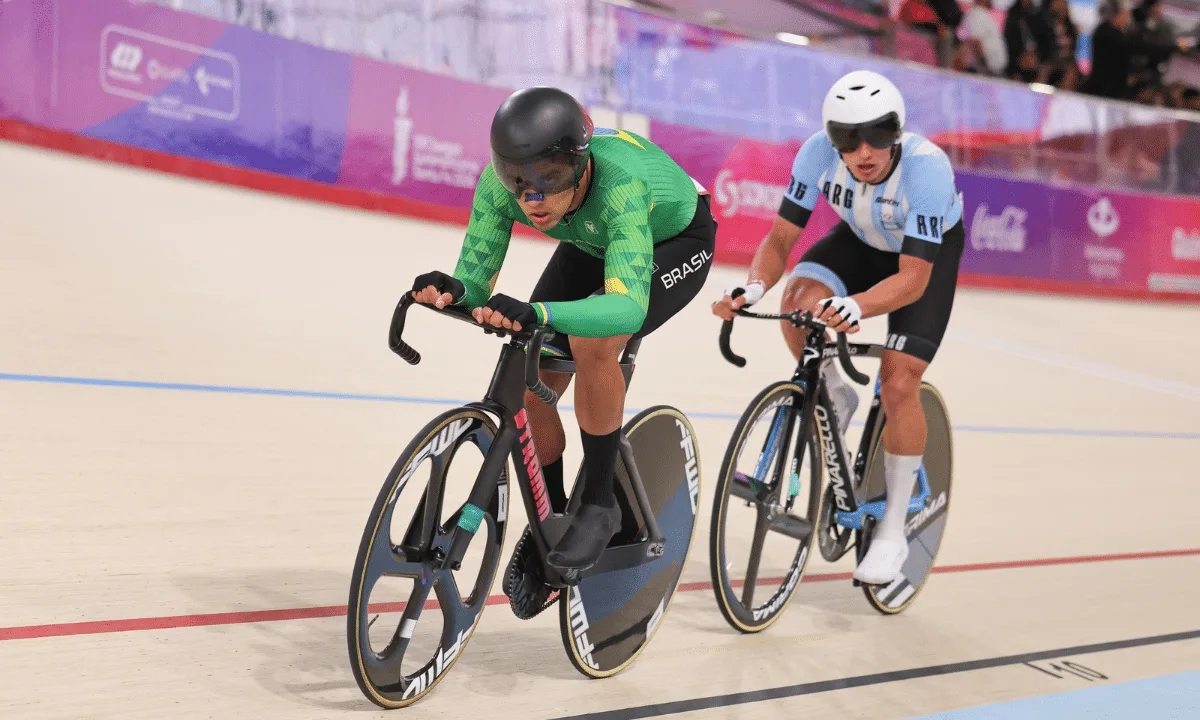 Lucca Marques conquista prata no omnium dos Jogos Sul-Americanos