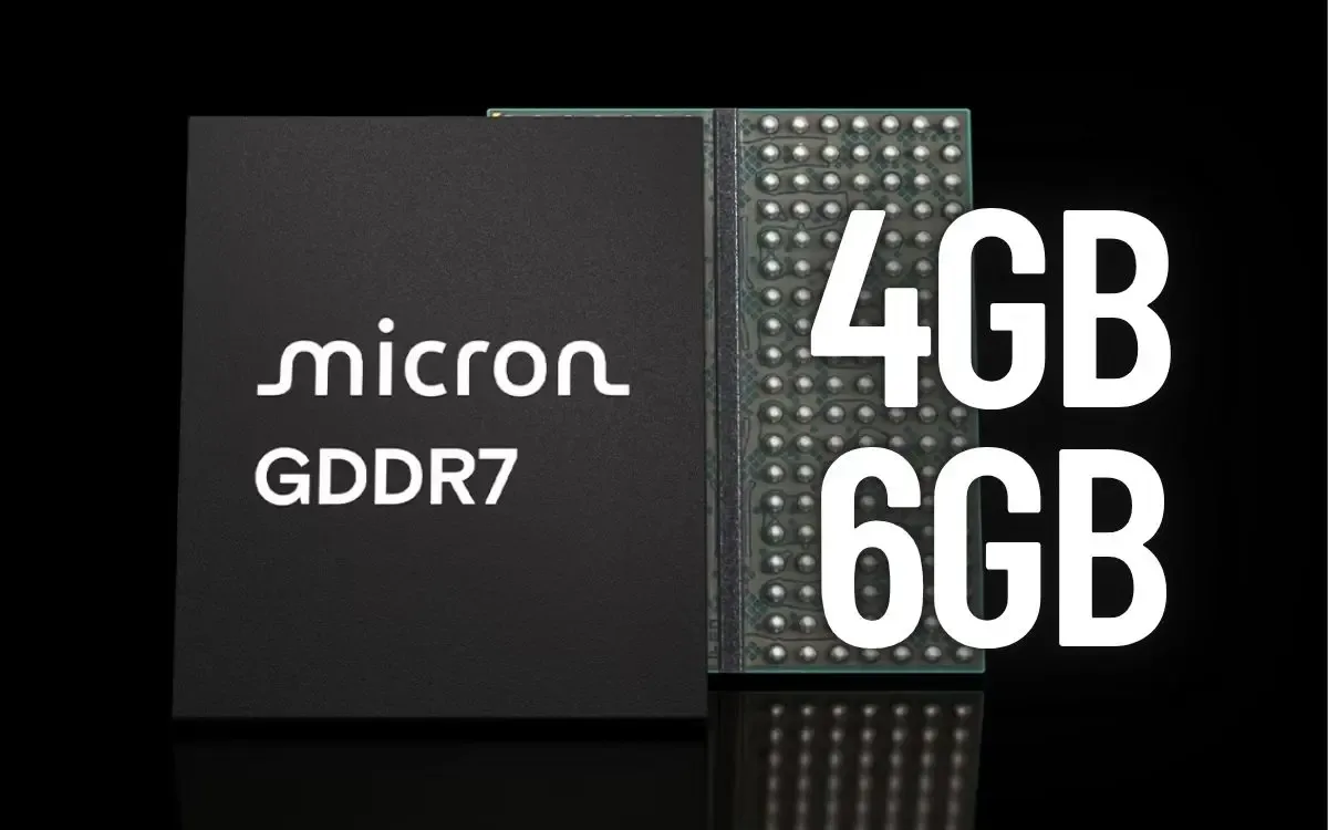 GDDR7 pode ganhar chips de 4GB e 6GB a partir do próximo ano