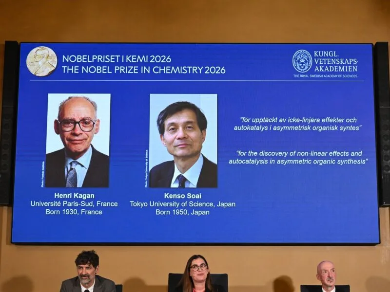 Kagan e Soai recebem Nobel por explicar origem da homoquiralidade