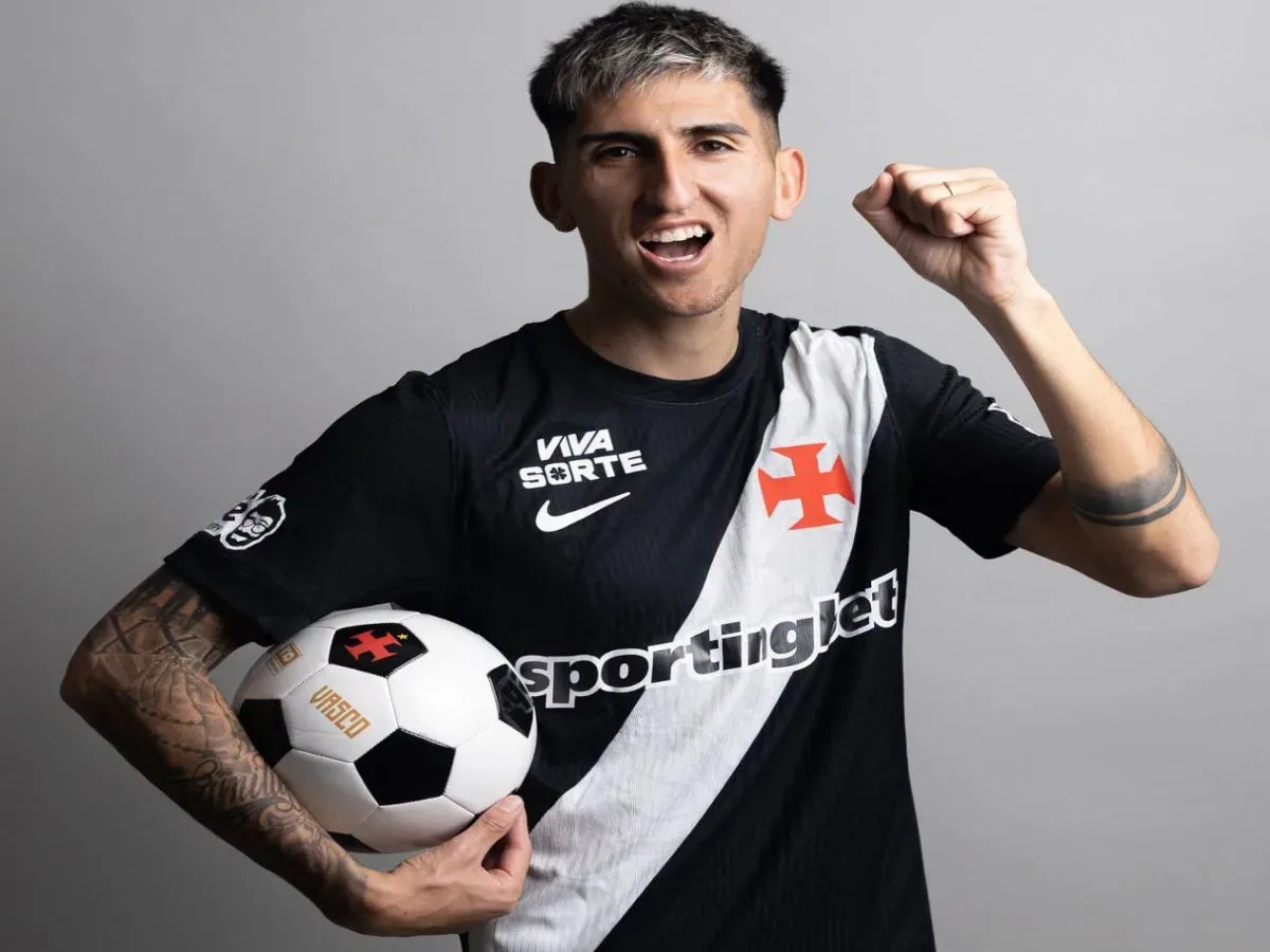 Alan Lescano troca o Argentinos Juniors pelo Vasco em contrato até 2029