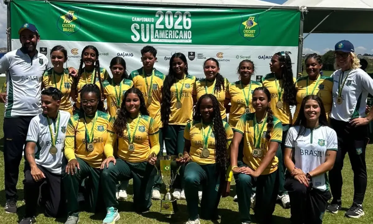 Brasil conquista Sul-Americano Feminino de Críquete sem perder um jogo