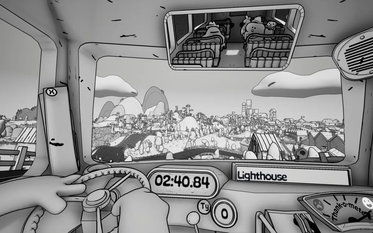 Double Fine anuncia jogo de ônibus para 14 de outubro