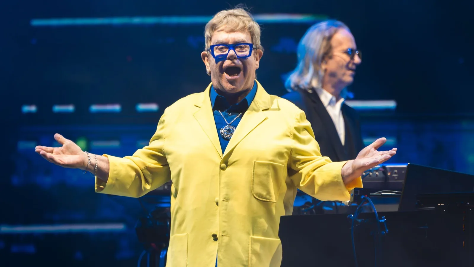 Elton John entrega noite de hits no Rock in Rio 2026