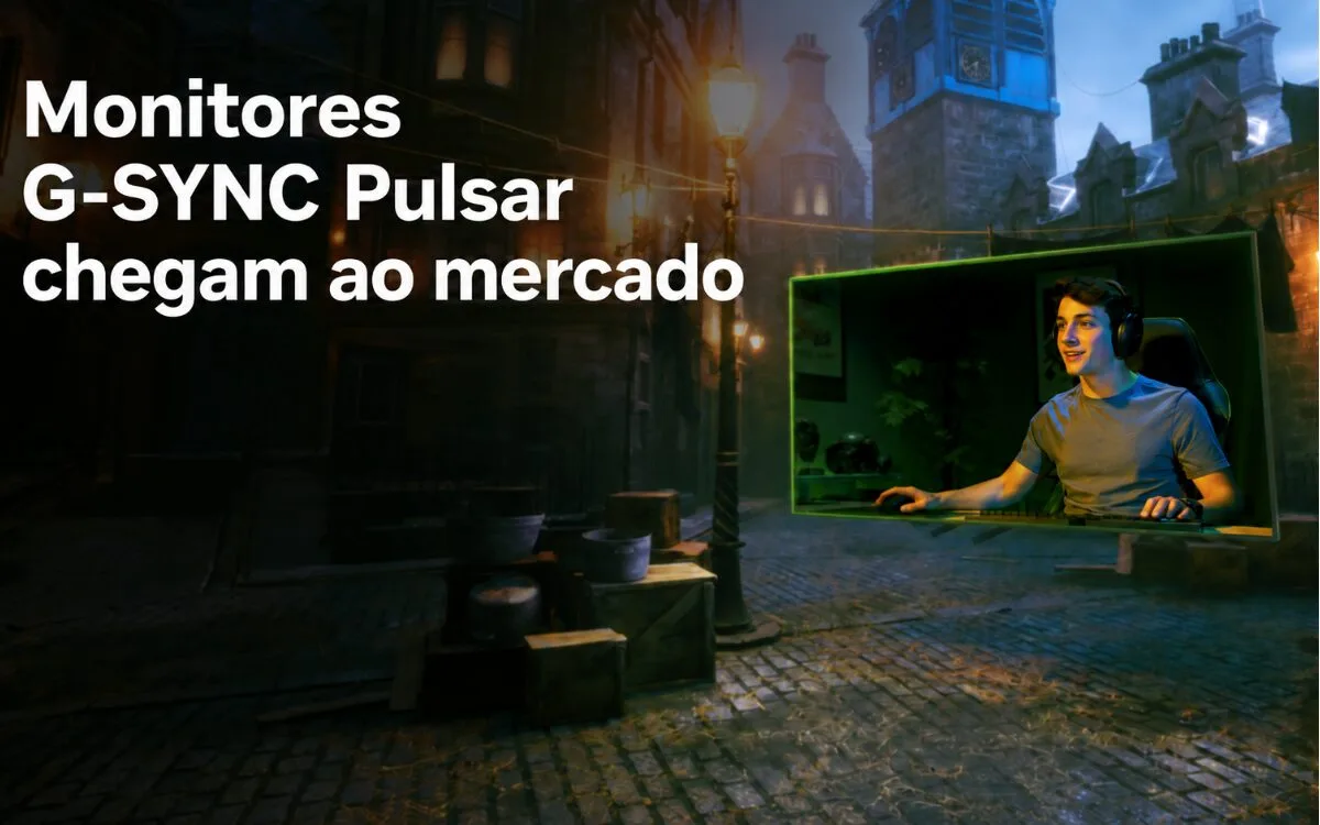 Firmware da NVIDIA reduz borrão em quatro monitores G-Sync Pulsar