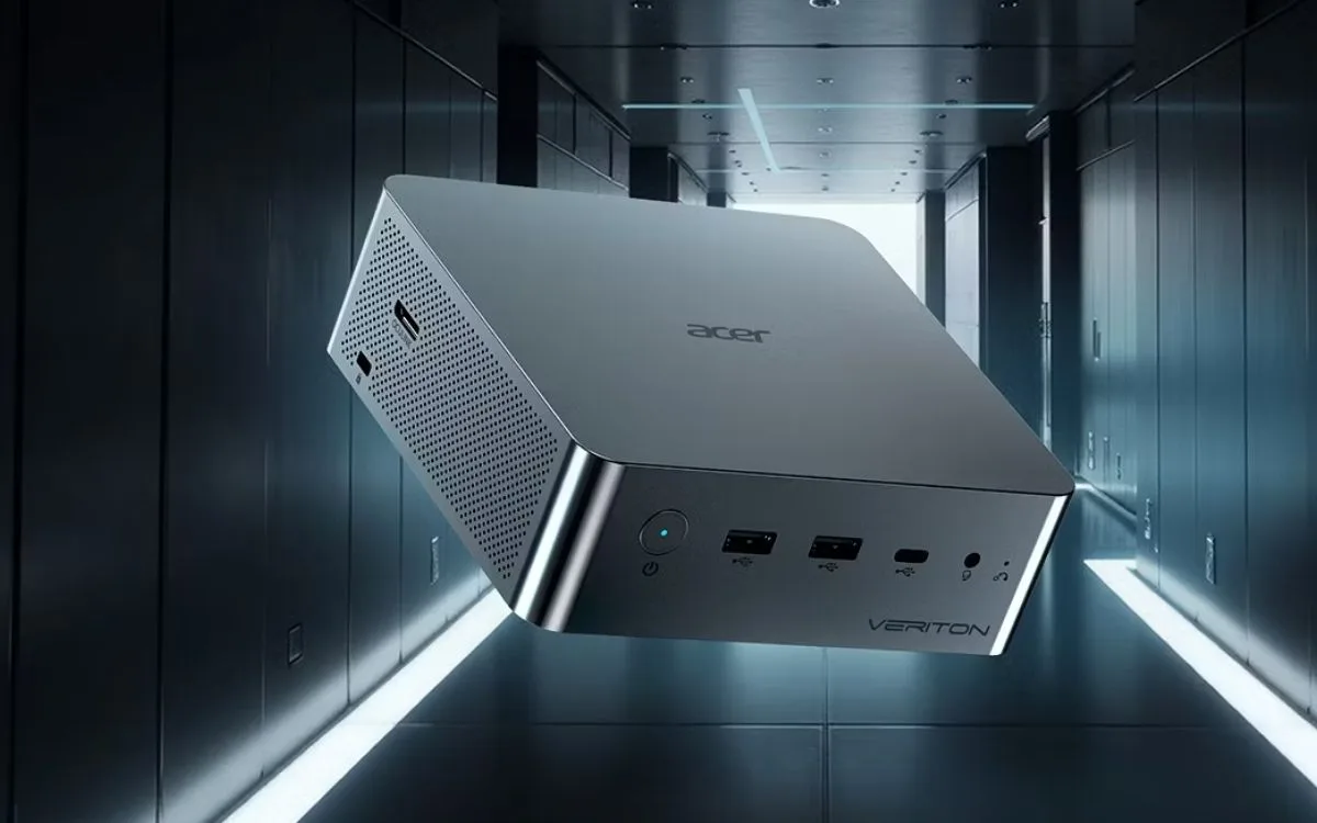 Acer lança mini PC RI110 AI com suporte a GPU externa
