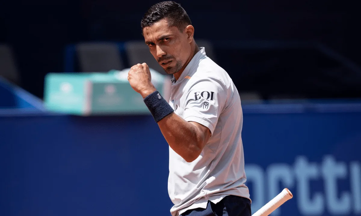 Thiago Monteiro vence alemão e avança à semifinal na Polônia