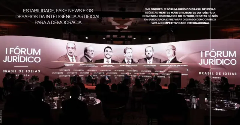 Vídeo registra autoridades ao lado de Vorcaro em evento em Londres