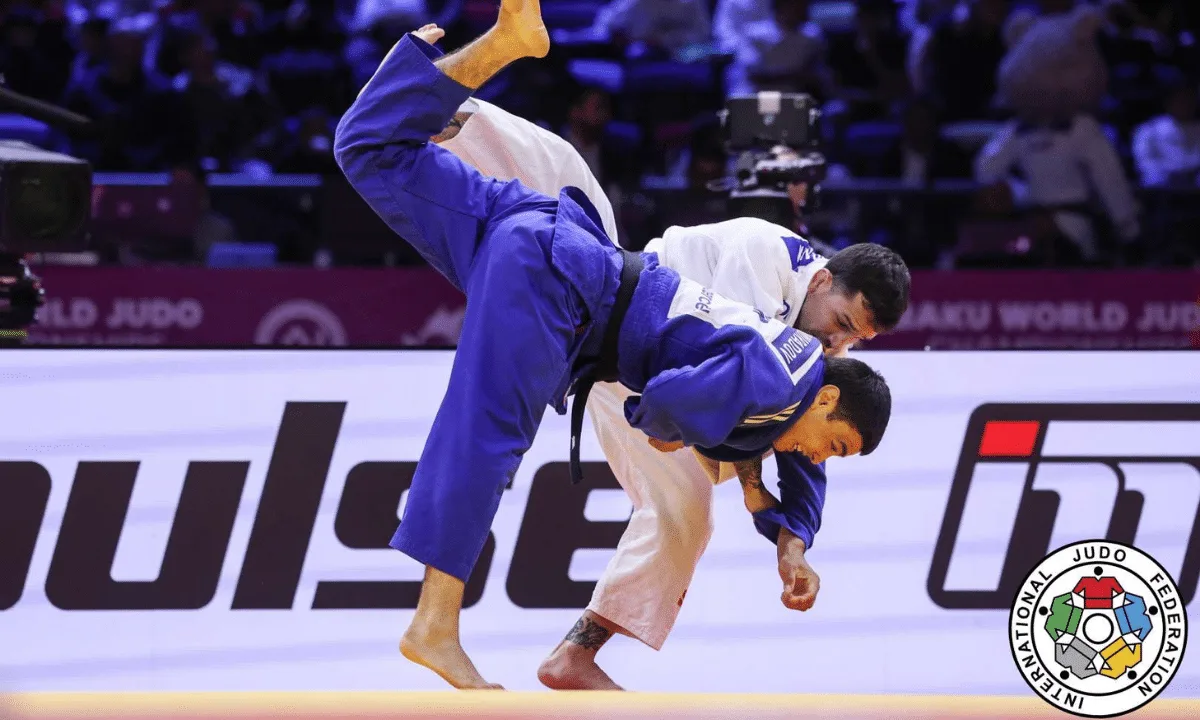 Daniel Cargnin fica em quinto no Mundial de Judô de Baku