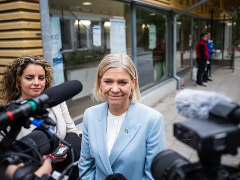 Kristersson deixa cargo após resultado apertado no Parlamento sueco